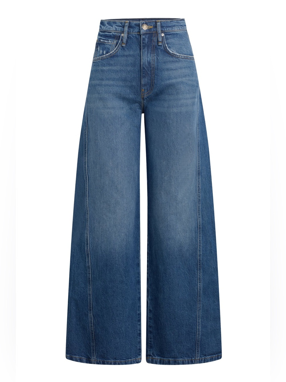 Black Wash Hudson Wide Leg Jeans Size 4 NWT - Picture 4 of 17